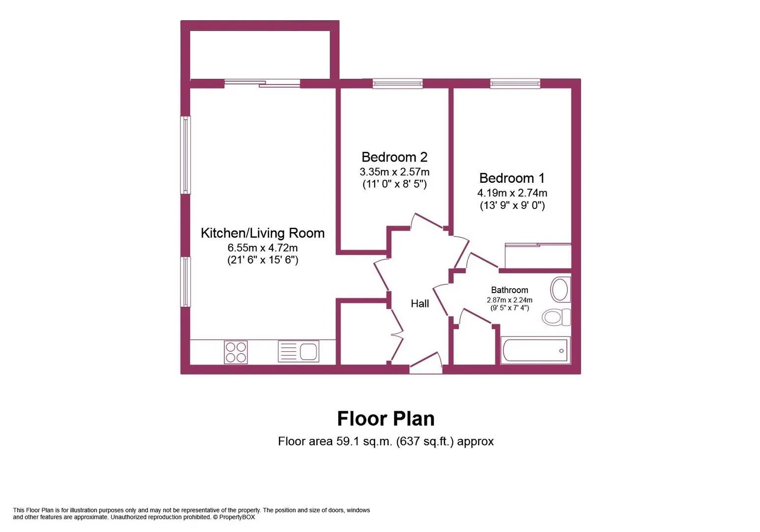 2 bed Apartment
