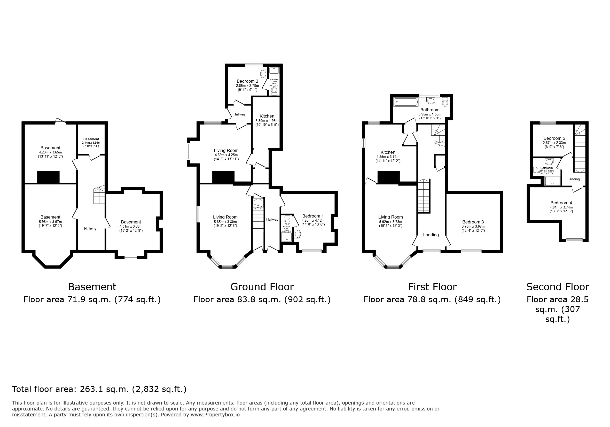 5 bed Semi-Detached