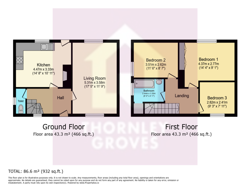 3 bed Semi-Detached