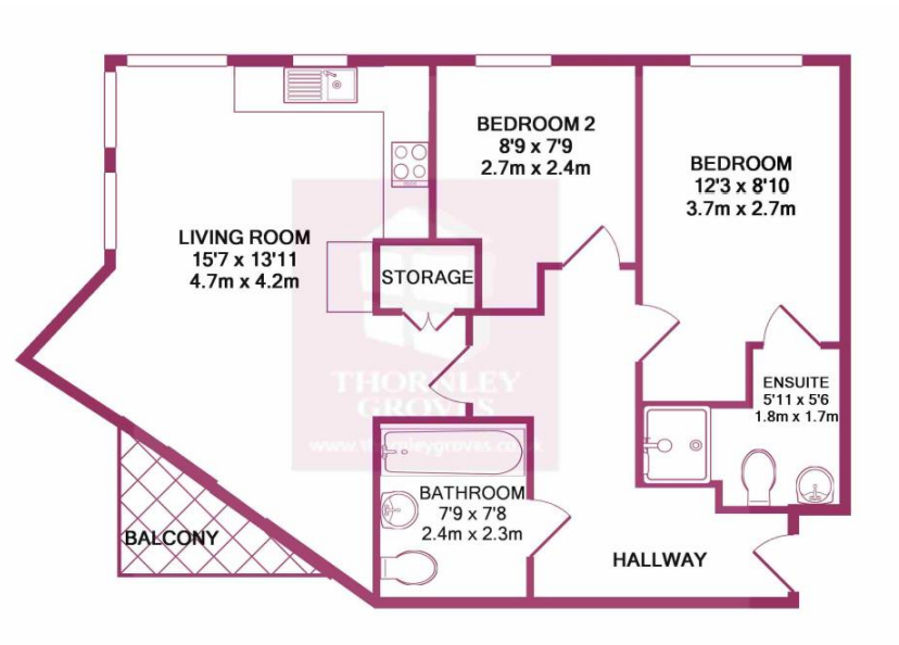 2 bed Apartment