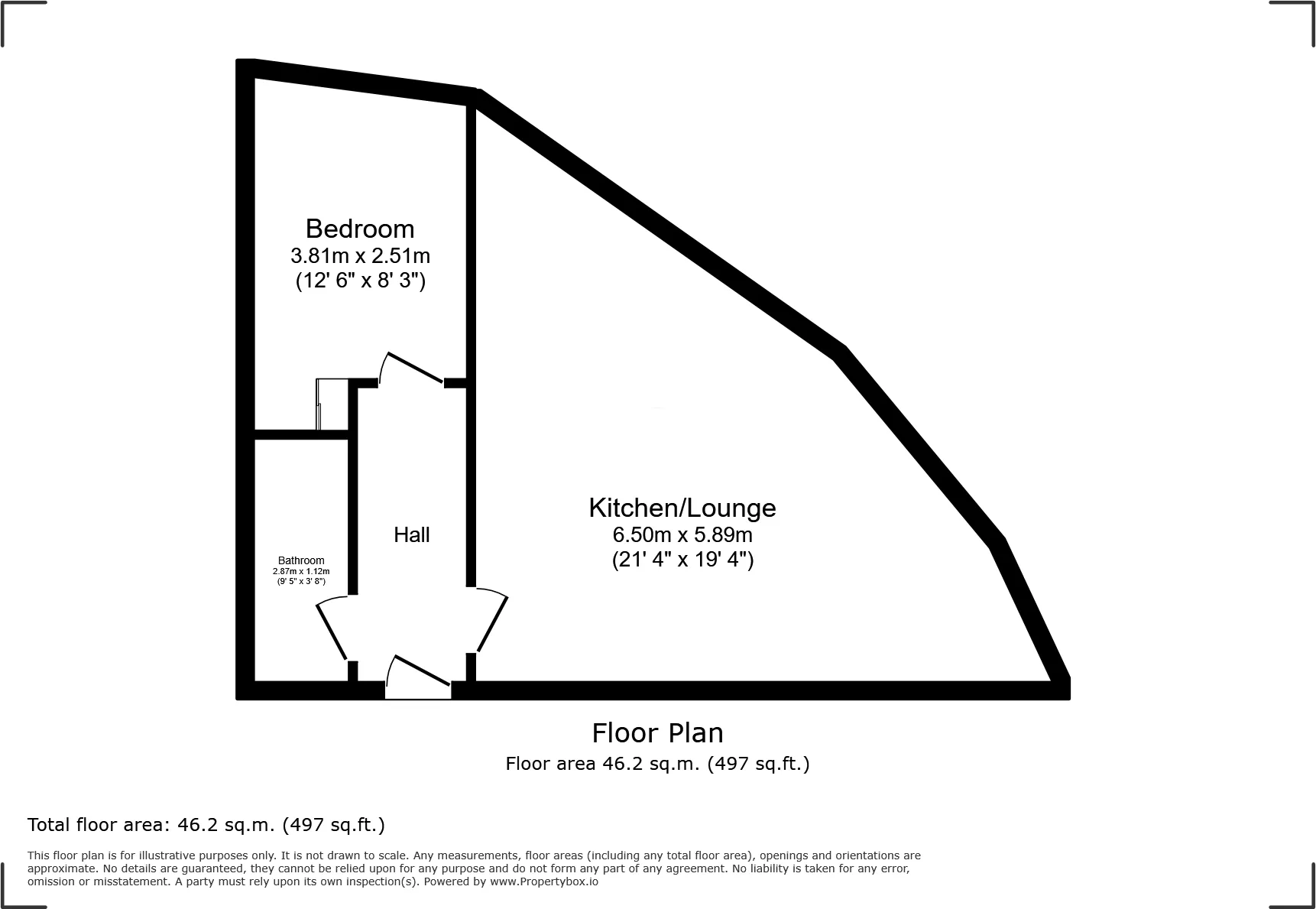 1 bed Apartment