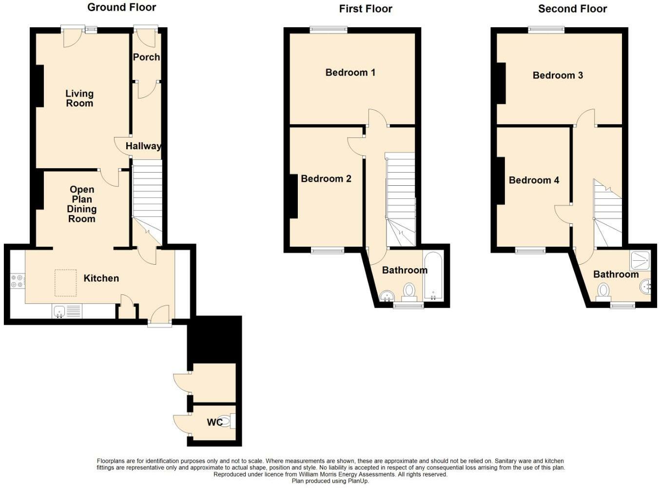 4 bed Town House