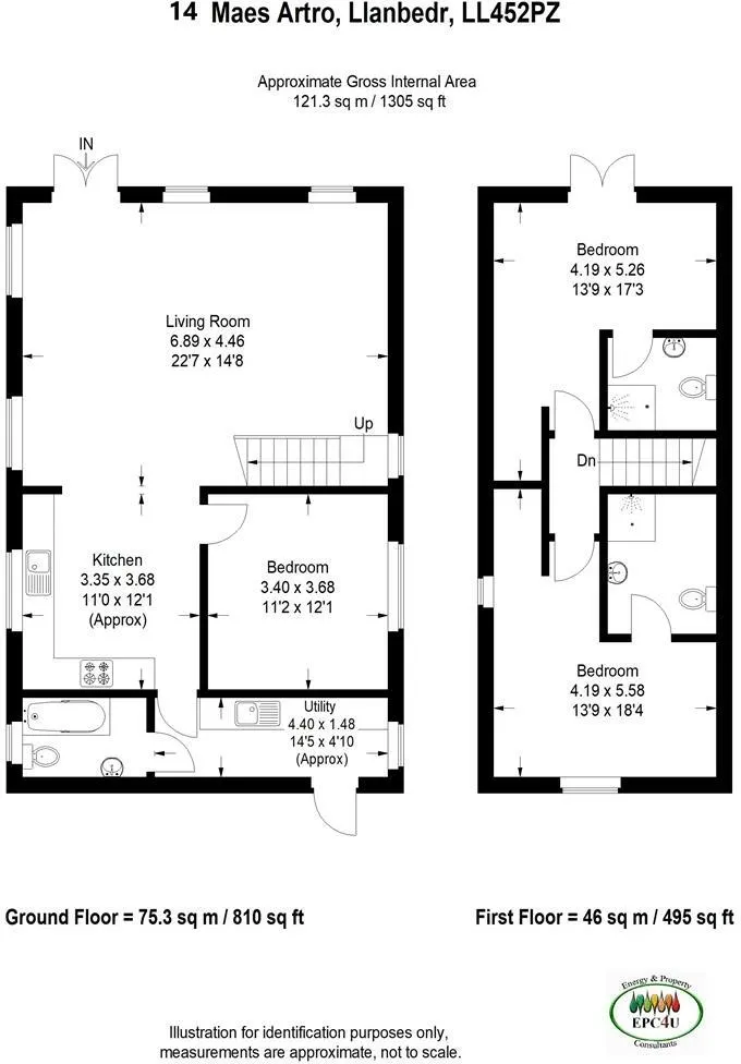 3 bed Log Cabin