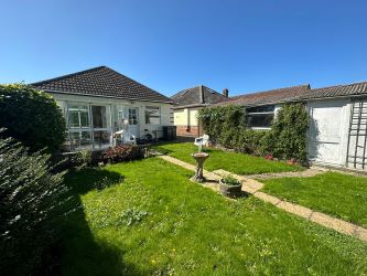 Detached 2 Bedroom Bungalow in Dennistoun Avenue, Christchurch, Dorset, BH23 3QL - Freehold & Vacant Possession