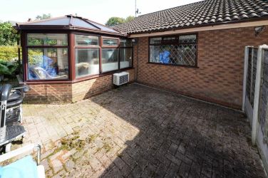 Situated in a highly sought-after cul-de-sac location is this charming 2-bedroom semi-detached bungalow. Boasting a desirable corner plot, this property offers great potential with a partially finished extension to the side aspect.