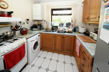 Situated in a highly sought-after cul-de-sac location is this charming 2-bedroom semi-detached bungalow. Boasting a desirable corner plot, this property offers great potential with a partially finished extension to the side aspect.