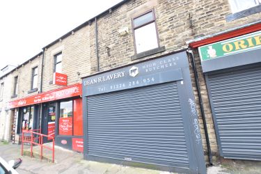 For Sale by online Auction, bidding opens Thursday 28th November at 10:00am. Commercial retail shop with upstairs, which could have Potential for further development (subject to planning consent)
