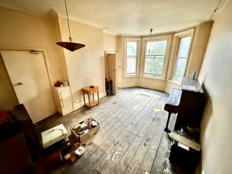 Studio Flat in Need of Renovation, 26 Donoughmore Road, Bournemouth, Dorset, BH1 4HG - Share of Freehold & Vacant Possession