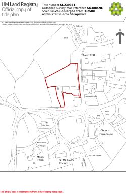 A Couple Of Dilapidated Barns, Being Situated On A Good Sized Plot In The Small Village Of Edgton. Potential To Redevelop The Barn And Plot, Subject To Appropriate Consents Being Granted. An Overage Provision Will Apply To The Sale.