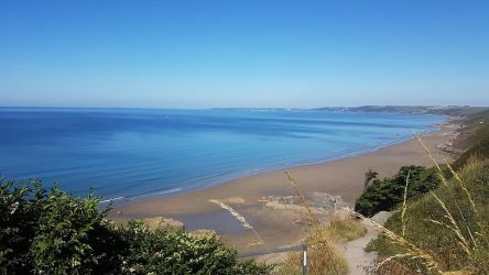 A thrilling chance to own a prime beachfront property with vast potential for future development!