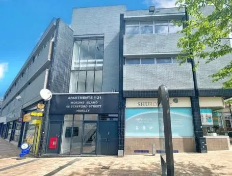 Flat 17 Moxons Island, 48 Stafford Street, Stoke-on-Trent, Staffordshire, ST1 1JB