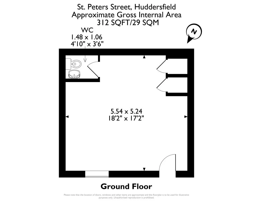 10-12 St. Peters Street, Huddersfield, West Yorkshire, HD1 1RA