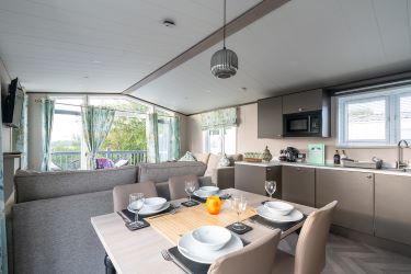 A stylish and contemporary luxury holiday lodge near Bude, on the Devon/Cornwall border. Combining the best of coast and countryside.