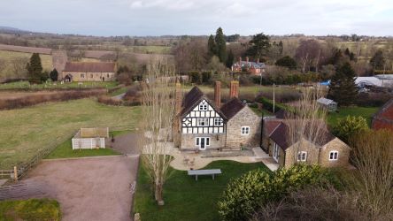 A Unique Equestrian Property with Outstanding Potential in a Tranquil Village Location