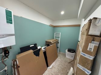This three-storey semi-detached home in Dinnington offers an exciting renovation opportunity for buyers looking to add their own personal touch. The current owners have begun the refurbishment, leaving the property as a blank canvas ready to be completed.