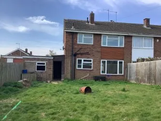 UNMODERNISED THREE BED SEMI
