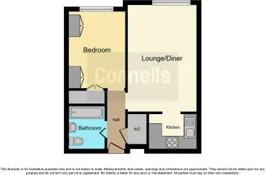 One Bedroom Retirement Apartment For Sale by Public Auction