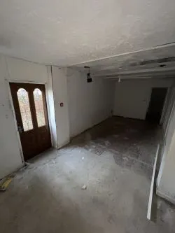 Mixed - Use Building: Commercial shop use class on the ground floor, with a part converted uppers to a 3 bed residential flat. Requires physical separation with a stud wall from commercial to residential.