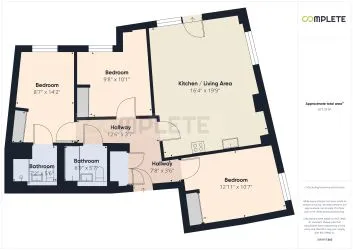 3 Bedroom Apartment For Sale via Auction 14th May 2025