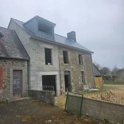 2 Bedroom stone cottage to finish renovating with outbuildings and almost 2 acres of land.