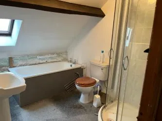 3 bedroom stone house with outbuilding and garden in a small hamlet.