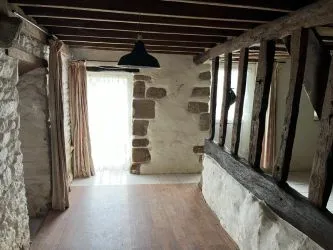 3 bedroom stone house with outbuilding and garden in a small hamlet.
