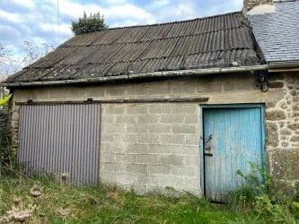 3 bedroom stone house with outbuilding and garden in a small hamlet.