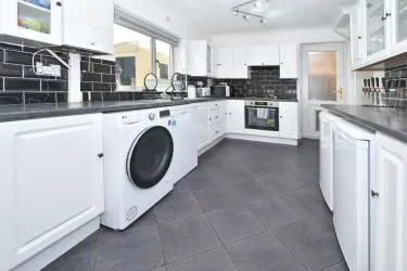 An excellent investment opportunity, this three-bedroom semi-detached property is currently let on a serviced accommodation basis and generating a strong gross annual income of £24,000. Based on the guide price, this represents a near 24% gross yield, making it a standout prospect for investors seeking high returns.
