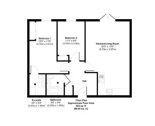 VACANT GROUND FLOOR APARTMENT READY TO LET