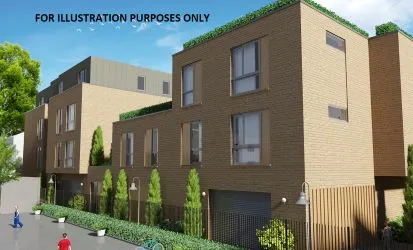 Substantial development site with planning permission