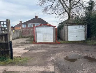 Auction: 25th June: Located at Fillybrook Close, Stone, Staffordshire, ST15 0DZ, this detached single garage offers a fantastic opportunity for secure storage or investment. Whether you need a safe space for a vehicle, additional storage, or a potential rental opportunity, this garage is conveniently situated in a residential area with good access.