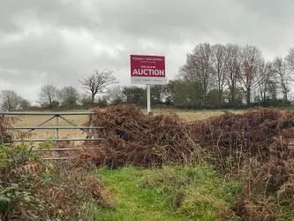 Investment Opportunity, approximately a quarter of an acre of well drained land with potential in a very desirable area - Plot 27 Land Off Church Road, Tadley, Hampshire, RG26 3AU