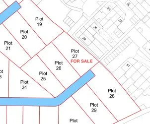 Investment Opportunity, approximately a quarter of an acre of well drained land with potential in a very desirable area - Plot 27 Land Off Church Road, Tadley, Hampshire, RG26 3AU
