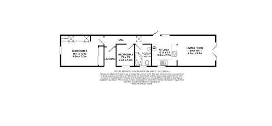 Two Bedroom Top Floor Apartment with River Views from French Doors in Central Wimborne - Vacant Possession - Flat 2, 37 East Street, Wimborne, Dorset, BH21 1DU