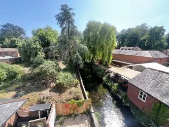 Two Bedroom Top Floor Apartment with River Views from French Doors in Central Wimborne - Vacant Possession - Flat 2, 37 East Street, Wimborne, Dorset, BH21 1DU