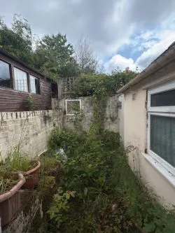 FOR SALE BY ONLINE PUBLIC AUCTION

PRE-APPLICATION PLANNING APPLICATION MADE BY THE VENDOR FOR DEMOLITION BUILD FOR 2 X TWO BEDROOM SEMI DETACHED PROPERTIES SUBJECT TO FULL PLANNING APPLICATION**

** PROSPECTIVE PURHCASERS SHOULD MAKE THEIR OWN ENQURIES OF THE LOCAL AUTHORITY.