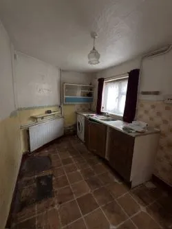FOR SALE BY ONLINE PUBLIC AUCTION

PRE-APPLICATION PLANNING APPLICATION MADE BY THE VENDOR FOR DEMOLITION BUILD FOR 2 X TWO BEDROOM SEMI DETACHED PROPERTIES SUBJECT TO FULL PLANNING APPLICATION**

** PROSPECTIVE PURHCASERS SHOULD MAKE THEIR OWN ENQURIES OF THE LOCAL AUTHORITY.