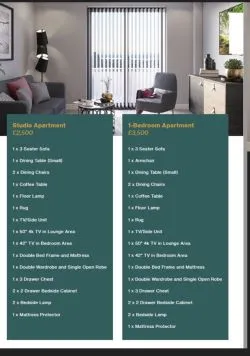 1 Bedroom Apartment