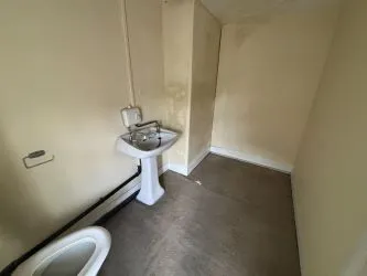A three storey property with four rooms and a kitchen and bathroom, this Grade II listed property offers many opportunities for development.