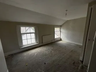 A three storey property with four rooms and a kitchen and bathroom, this Grade II listed property offers many opportunities for development.