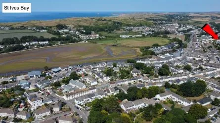 Build your vision in Hayle! Prime plot with outline planning for a bungalow & loft in a sought-after seaside town