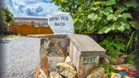 Static 6 Berth Caravan On A Good Sized Plot On The Llyn Peninsula, Including Off Road Parking And With Distant Sea Views. Local Beaches Are Within Easy Reach.