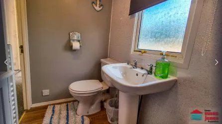 Static 6 Berth Caravan On A Good Sized Plot On The Llyn Peninsula, Including Off Road Parking And With Distant Sea Views. Local Beaches Are Within Easy Reach.