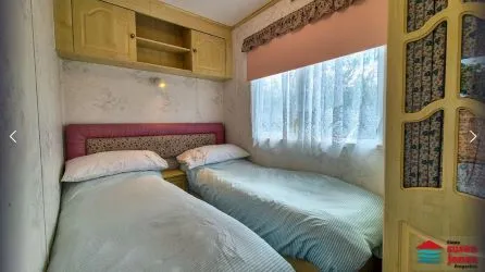 Static 6 Berth Caravan On A Good Sized Plot On The Llyn Peninsula, Including Off Road Parking And With Distant Sea Views. Local Beaches Are Within Easy Reach.