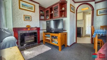 Static 6 Berth Caravan On A Good Sized Plot On The Llyn Peninsula, Including Off Road Parking And With Distant Sea Views. Local Beaches Are Within Easy Reach.