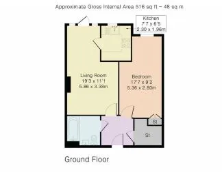 1 Bedroom Retirement Property