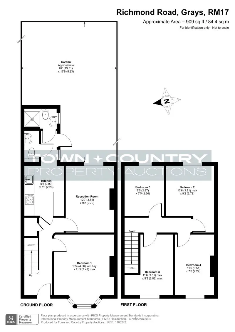44 Richmond Road, Grays, Essex, RM17 6DW