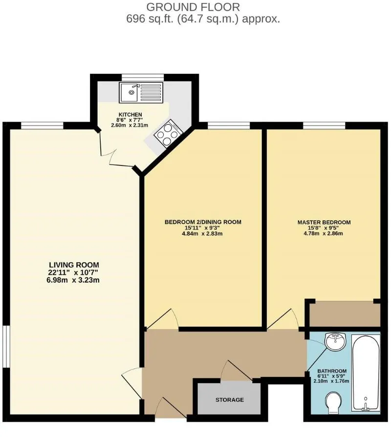 First Floor Retirement Apartment Available Via Auction 24th Sept 2025