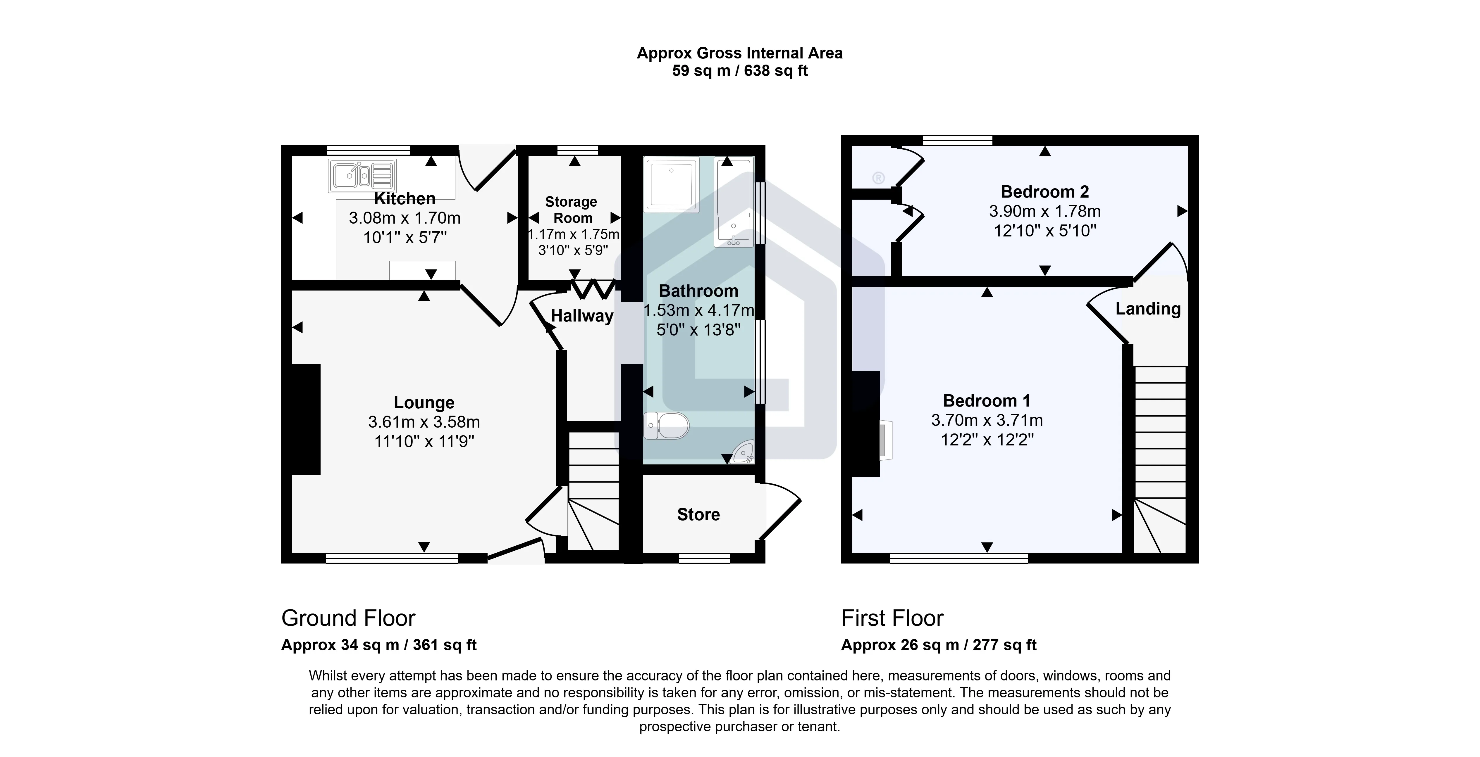 2 Bedroom Semi-Detached in Newhall