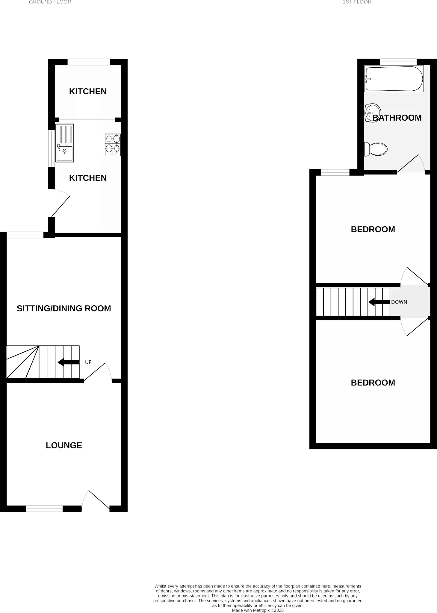 2 Bedroom Terraced in Coalville